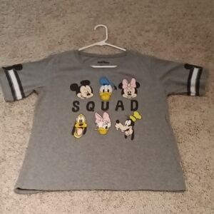 Disney Gray Character Squad Tee